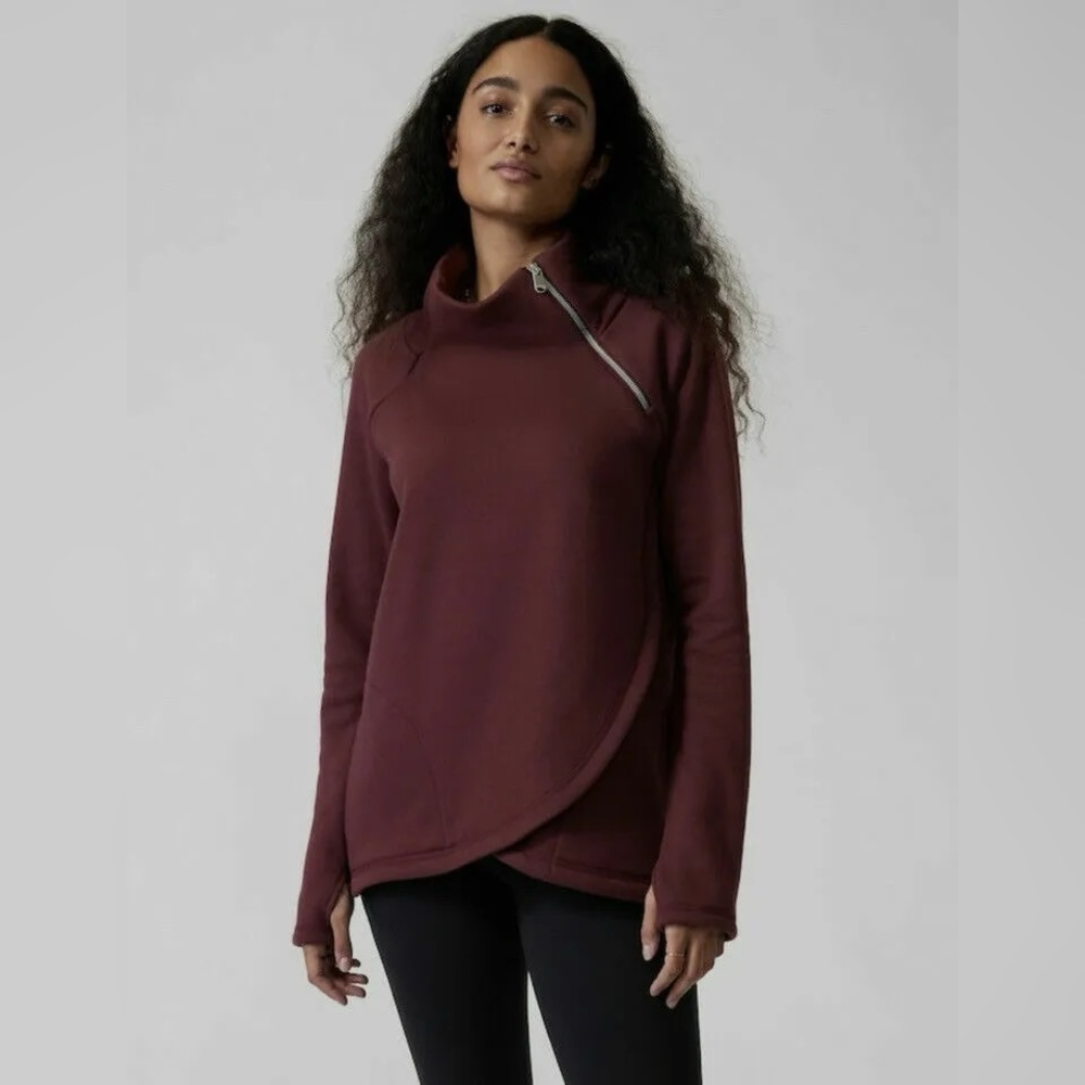 NWT Athleta | Cozy Karma Asym Pullover Size XS